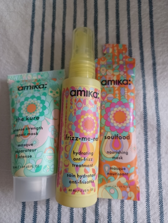 amika Other - New Set Of 3 Amika - Frizz Me Not, Soulfood, The Kure. Travel Size